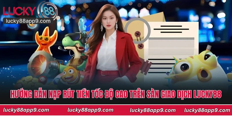 Hướng Dẫn Nạp Rút Tiền Tốc Độ Cao Trên Sàn Giao Dịch Lucky88